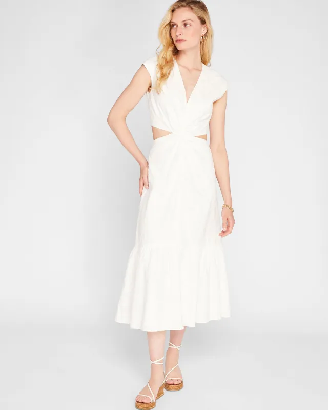 Twist Front Cut Out Maxi Dress sold by Club Monaco