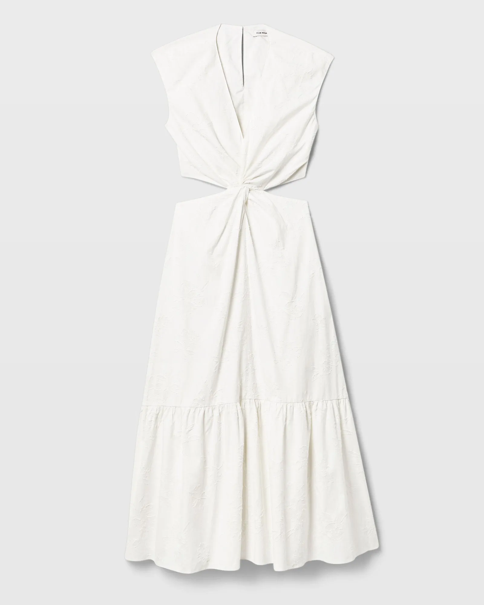 Twist Front Cut Out Maxi Dress sold by Club Monaco product image thumbnail 5