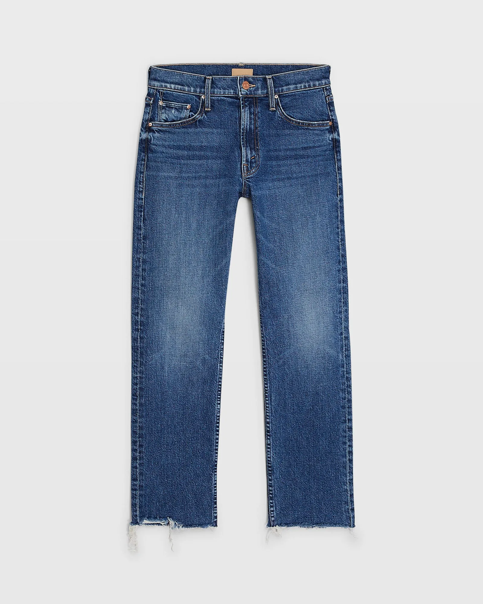 MOTHER Mid Rise Rider Ankle Fray Jeans sold by Club Monaco product image thumbnail 4