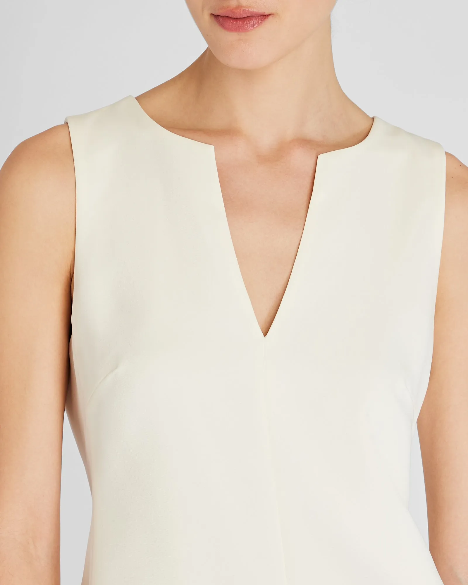 Split Crewneck Crepe Top sold by Club Monaco product image thumbnail 2