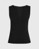 Split Crewneck Crepe Top sold by Club Monaco
