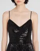 Sequin Pleated Occasion Maxi Dress sold by Club Monaco
