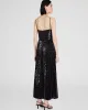 Sequin Pleated Occasion Maxi Dress sold by Club Monaco