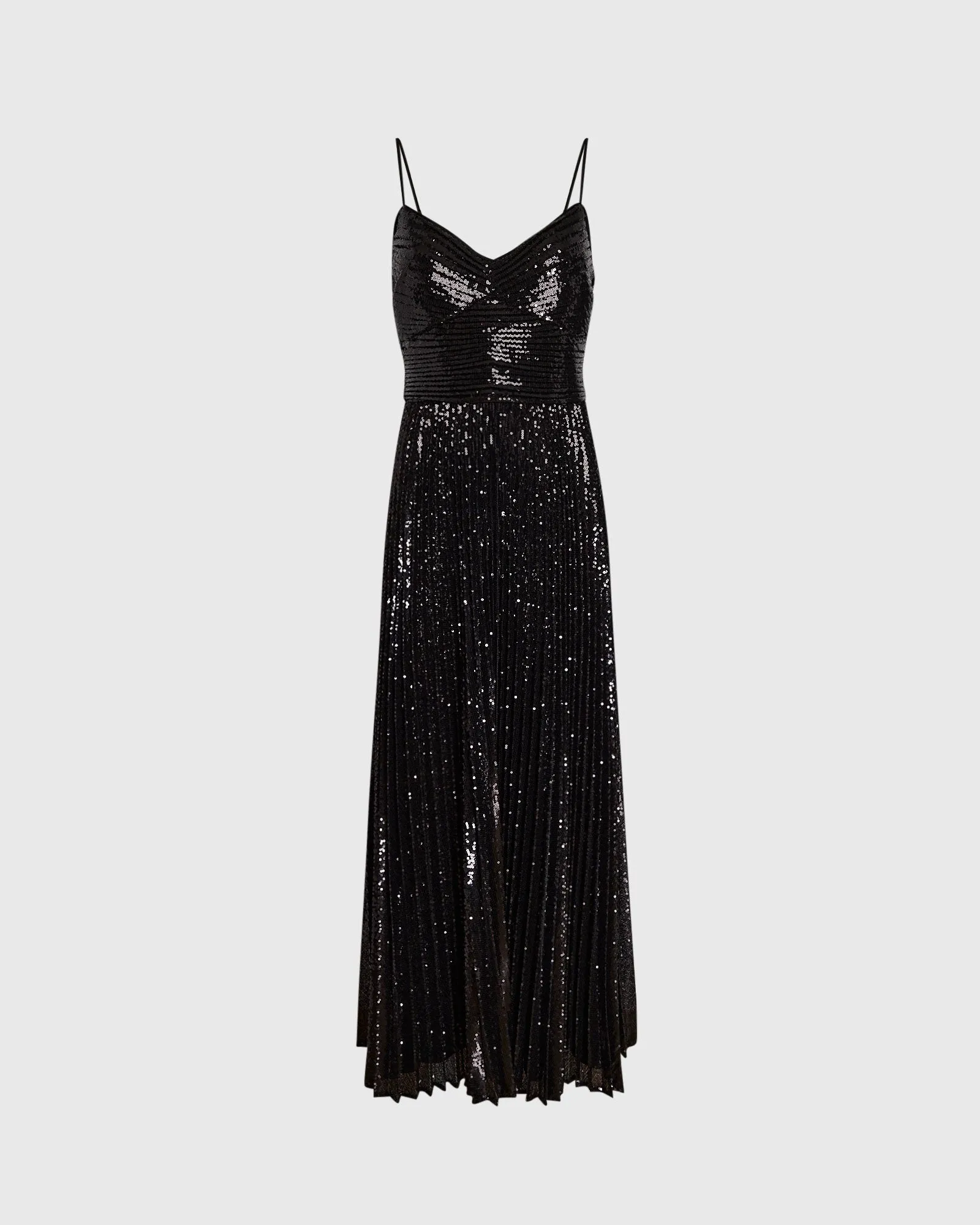 Sequin Pleated Occasion Maxi Dress sold by Club Monaco product image thumbnail 5