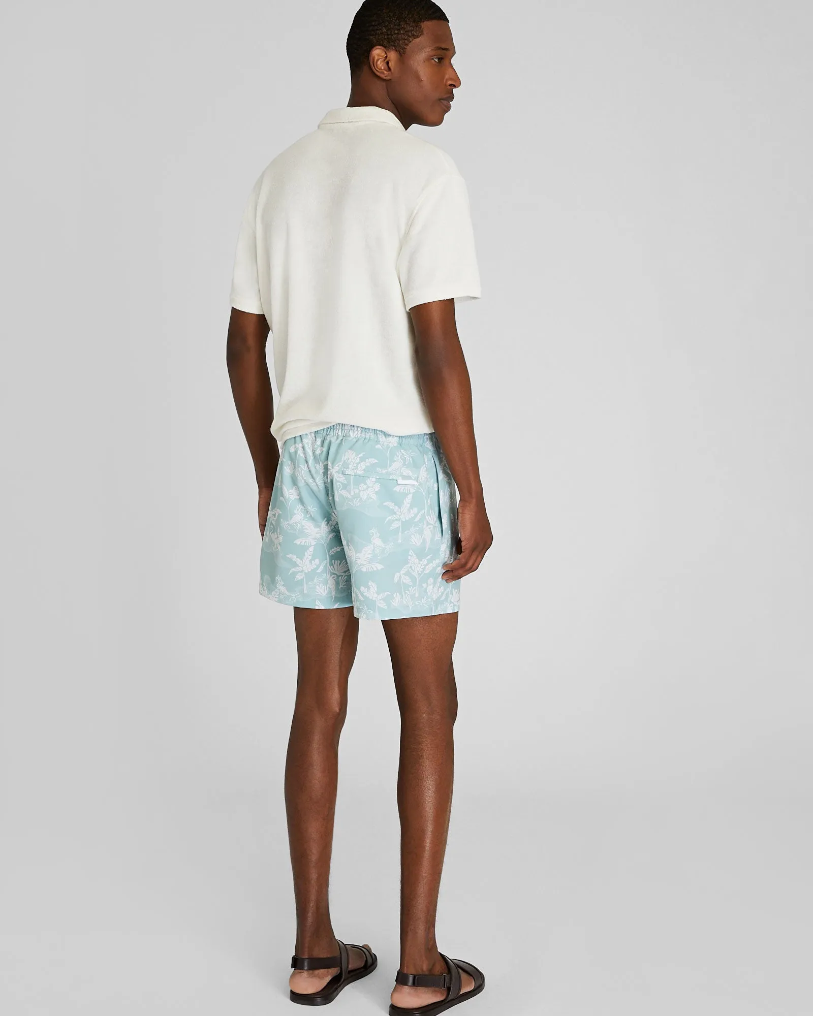 Arlen Jungle Print 4" Swim Trunk sold by Club Monaco product image thumbnail 2