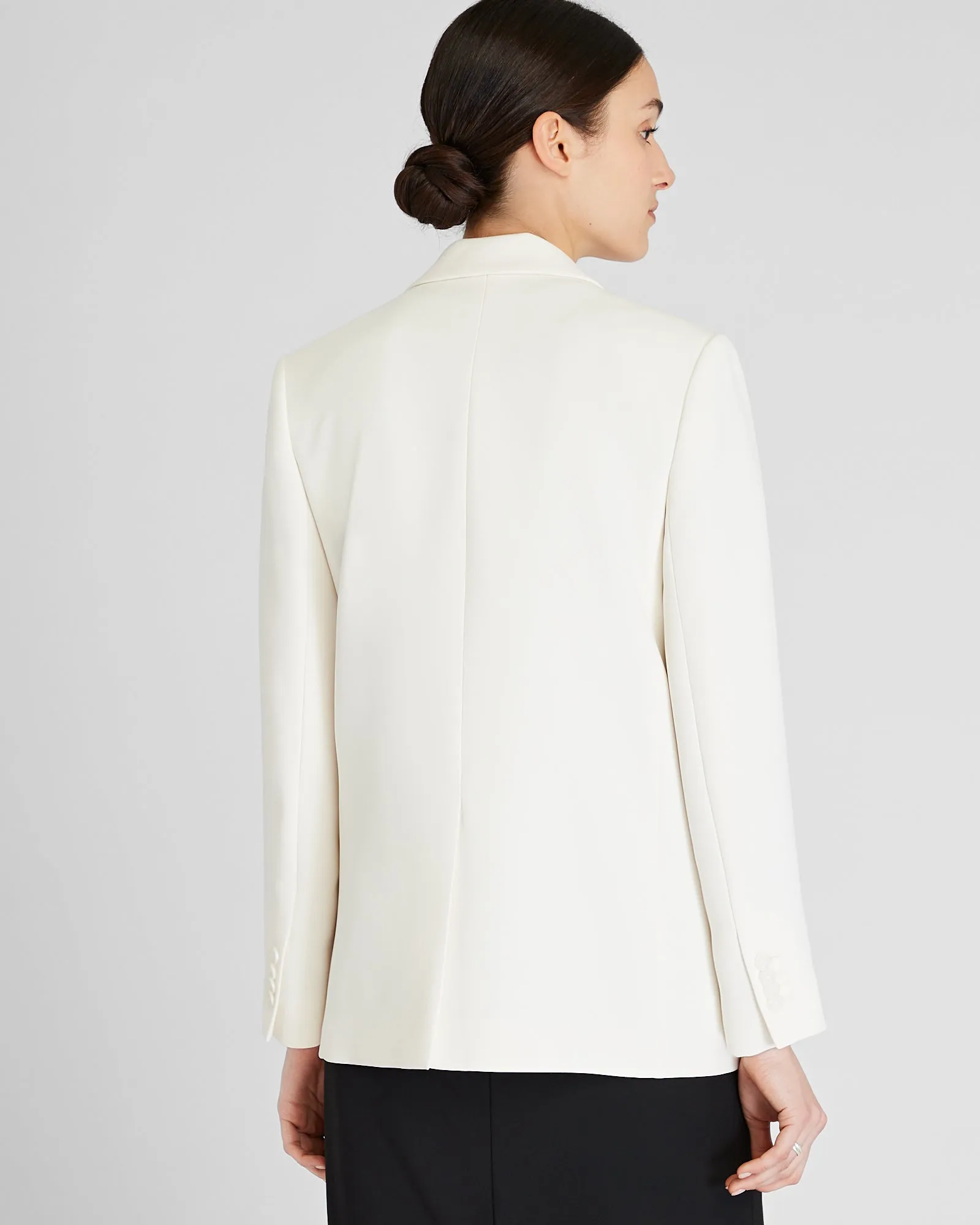 Relaxed Crepe Blazer sold by Club Monaco product image thumbnail 3