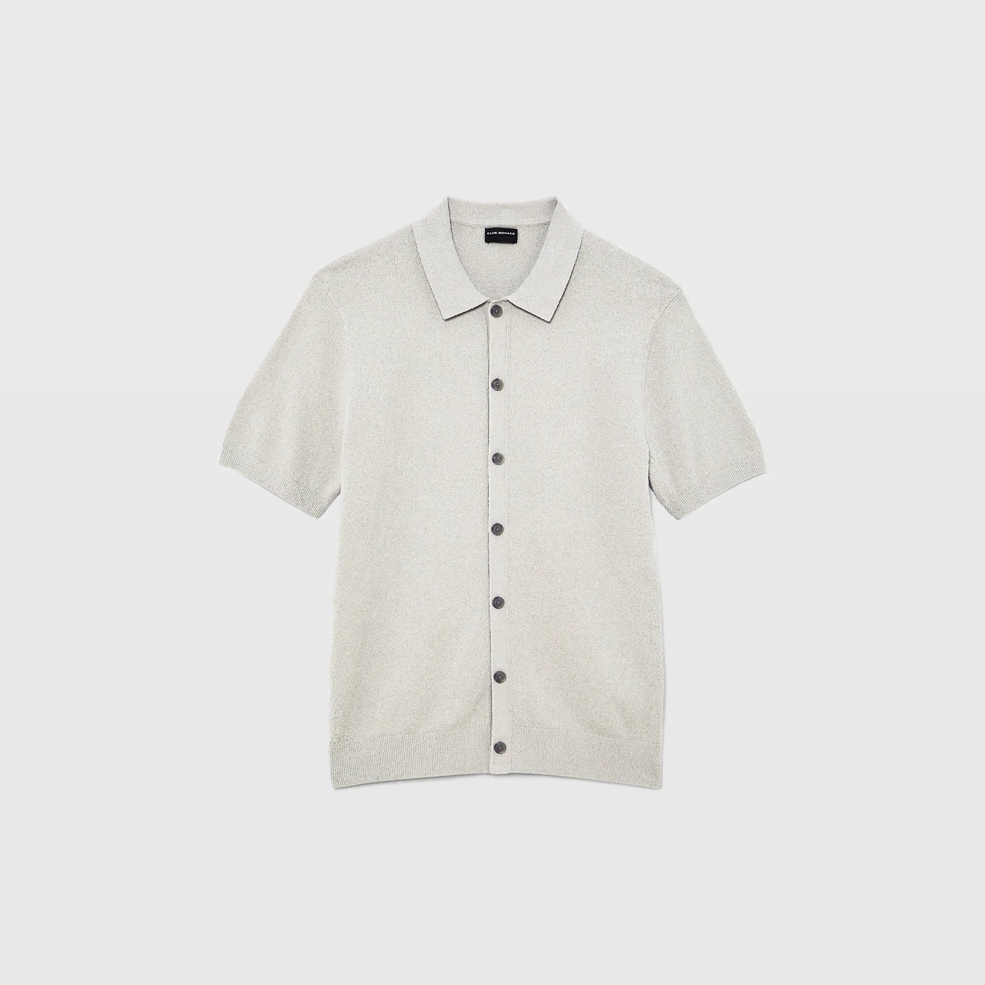 Micro Bouclé Shirt sold by Club Monaco product image thumbnail 5