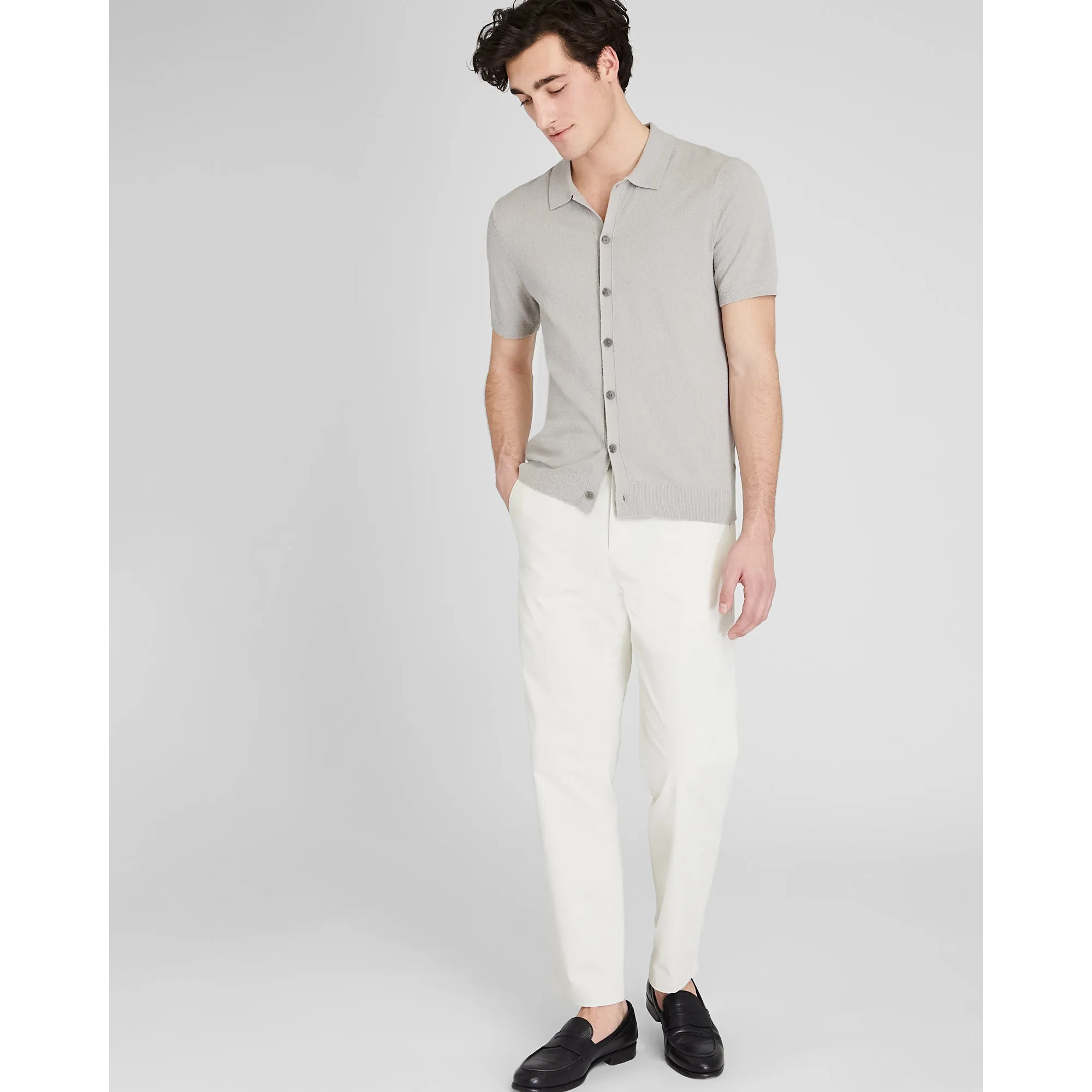 Micro Bouclé Shirt sold by Club Monaco product image thumbnail 4