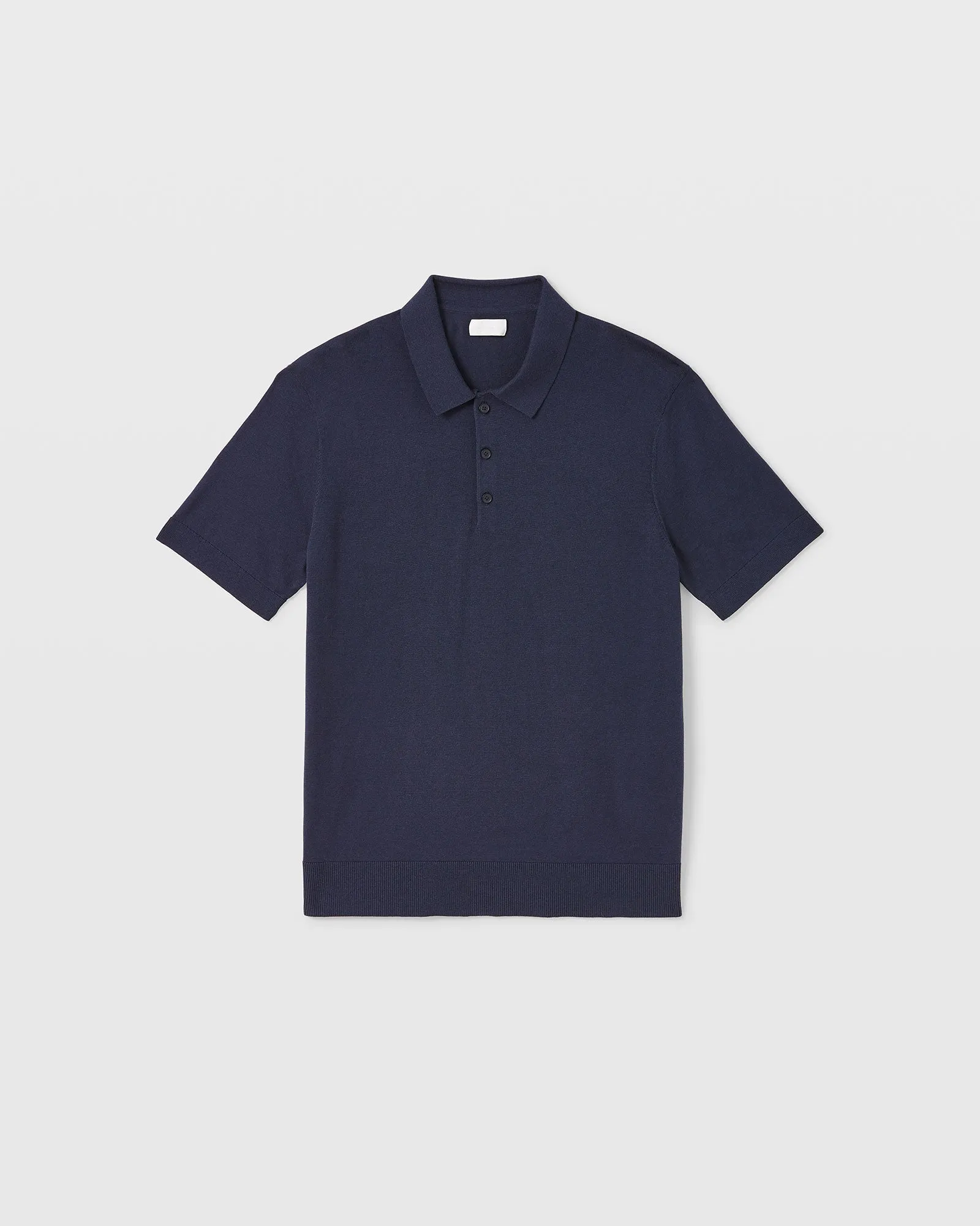 Fine Gauge Silk Blend Polo sold by Club Monaco product image thumbnail 5