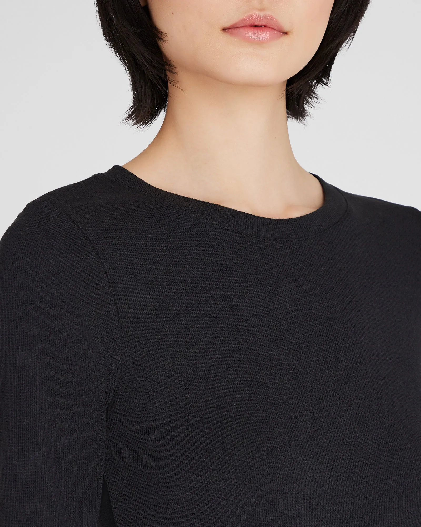 Bowee Long-Sleeve Tee sold by Club Monaco product image thumbnail 2