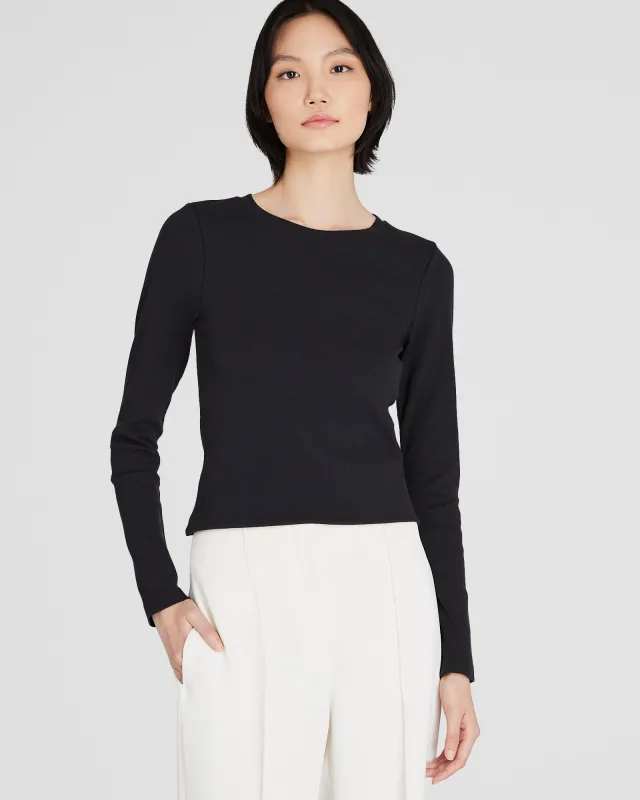 Bowee Long-Sleeve Tee sold by Club Monaco