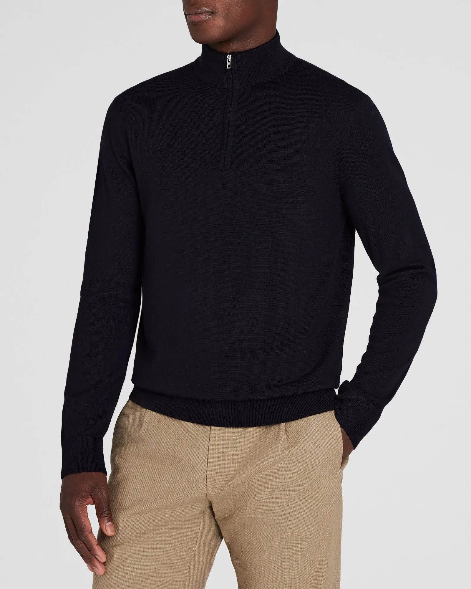 Merino Quarter Zip sold by Club Monaco