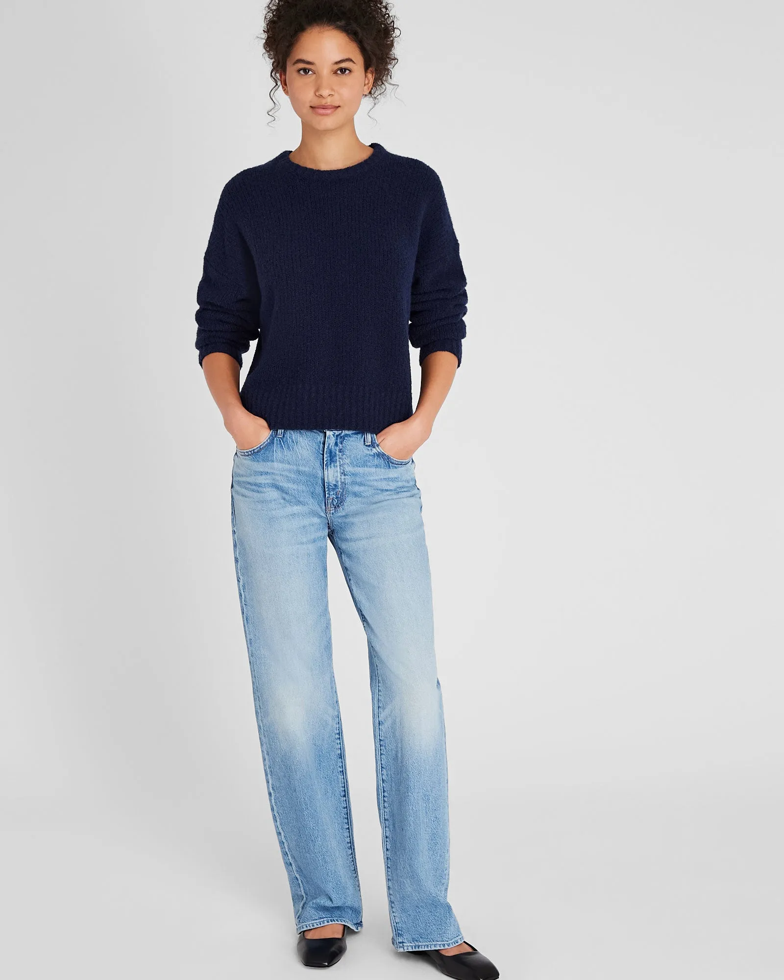 Cashmere Bouclé Sweater sold by Club Monaco product image thumbnail 4