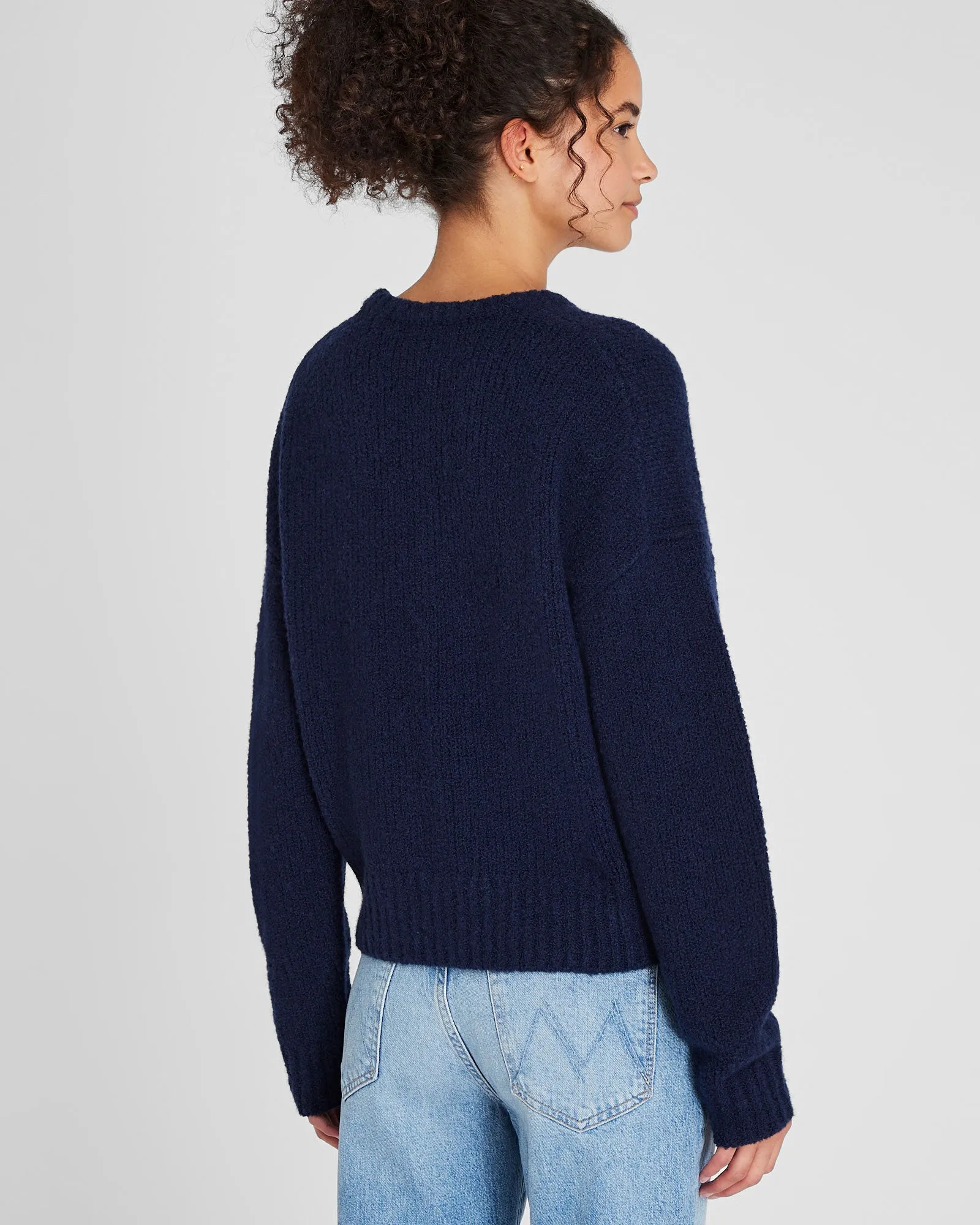 Cashmere Bouclé Sweater sold by Club Monaco product image thumbnail 3