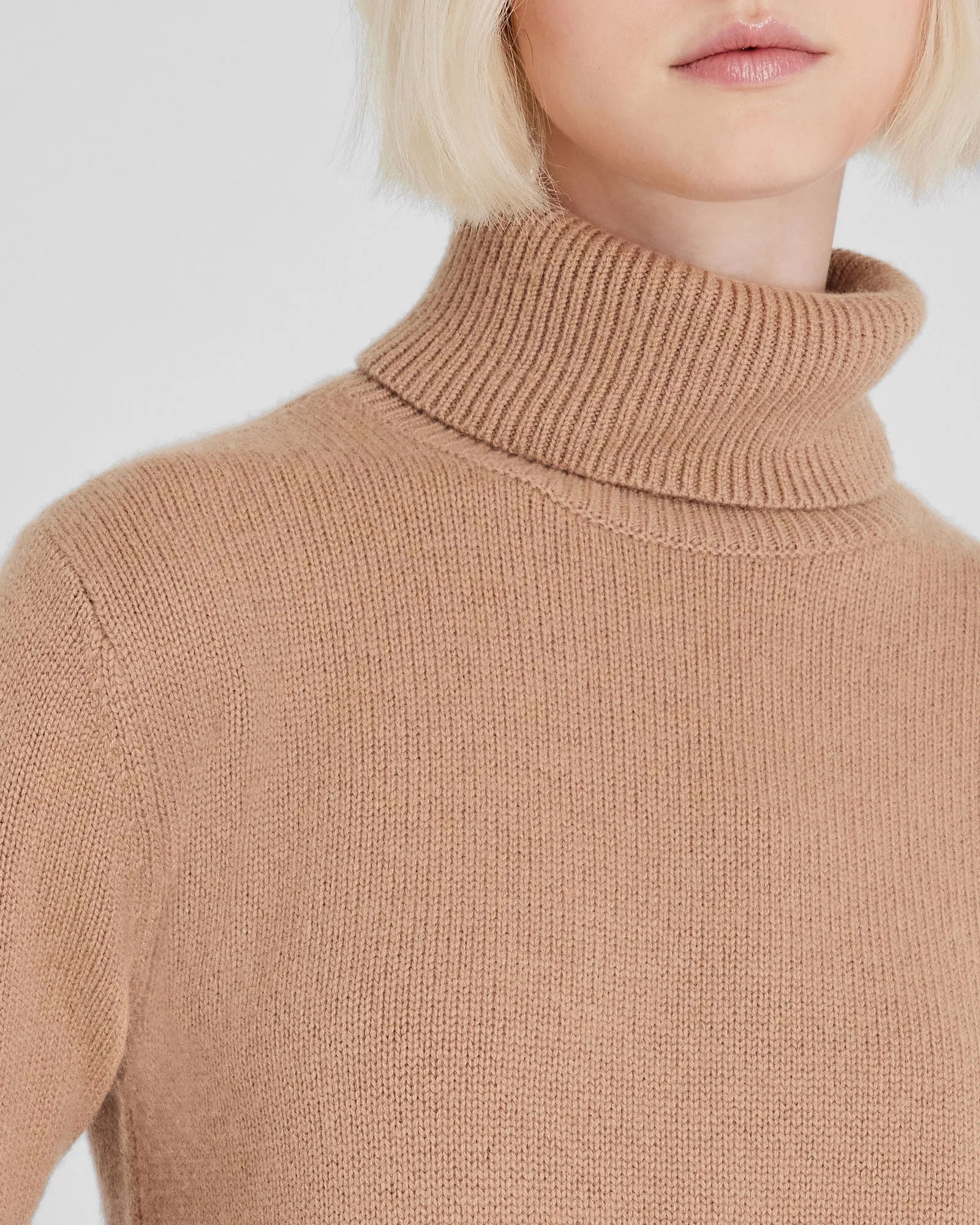 Wool-Cashmere Blend Mini Turtleneck Dress sold by Club Monaco product image thumbnail 2