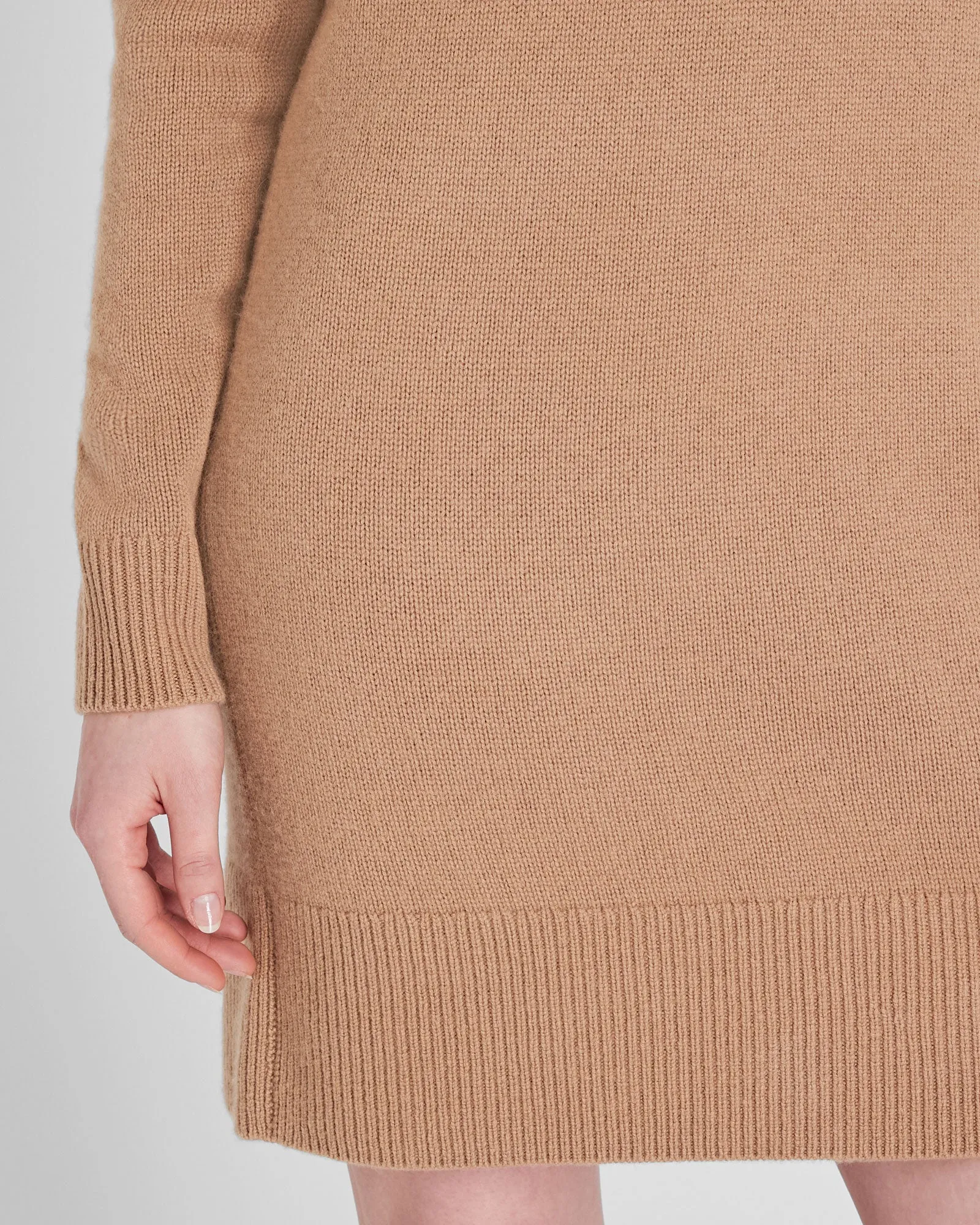 Wool-Cashmere Blend Mini Turtleneck Dress sold by Club Monaco product image thumbnail 4