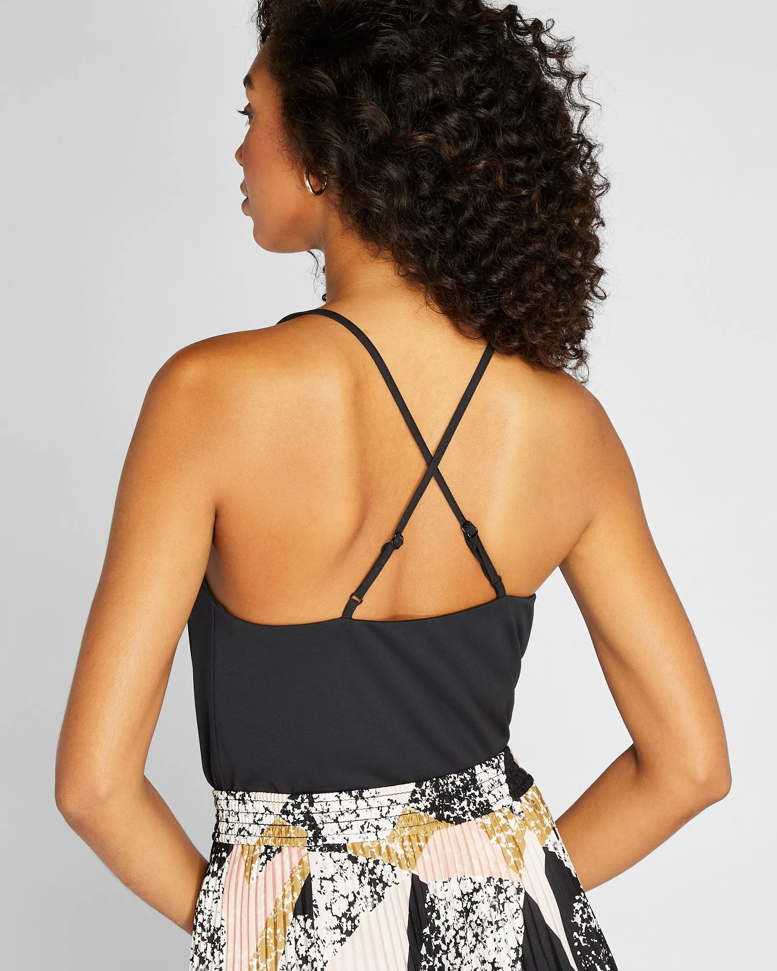 Cowl Neck Matte Jersey Cami sold by Club Monaco product image thumbnail 2