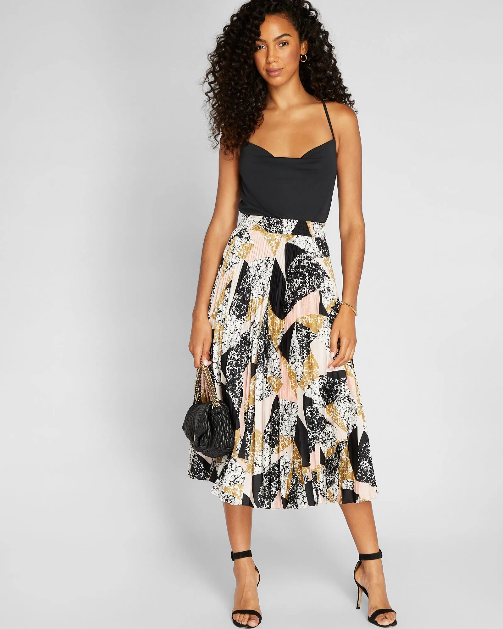 Cowl Neck Matte Jersey Cami sold by Club Monaco product image thumbnail 4