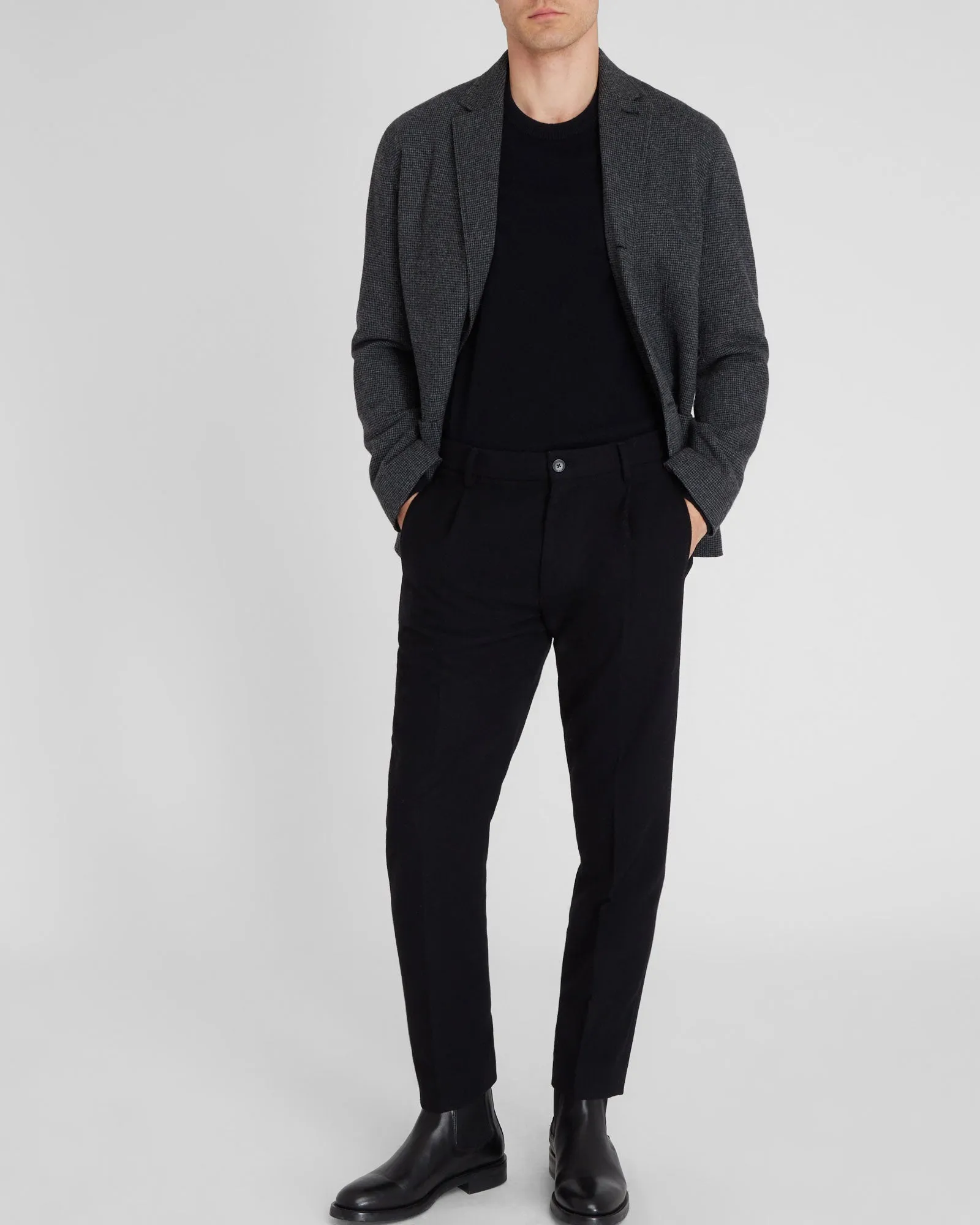 Wool Hybrid Elasticated Trouser sold by Club Monaco