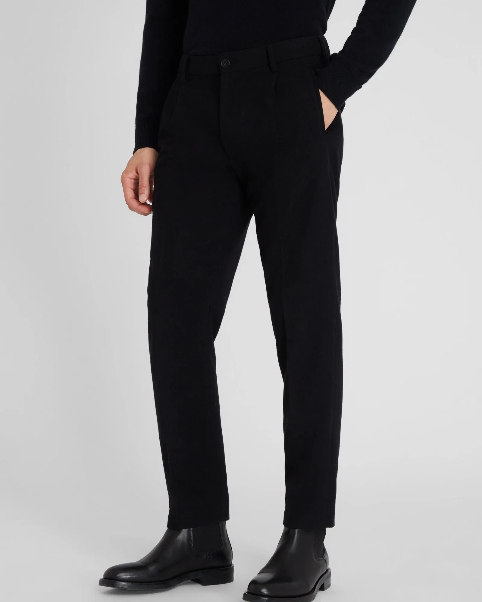 Wool Hybrid Elasticated Trouser sold by Club Monaco product image thumbnail 2