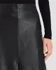 A-Line Leather Midi Skirt sold by Club Monaco