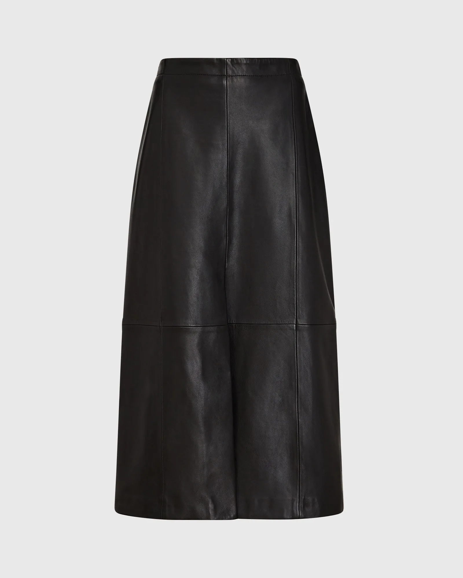 A-Line Leather Midi Skirt sold by Club Monaco product image thumbnail 5