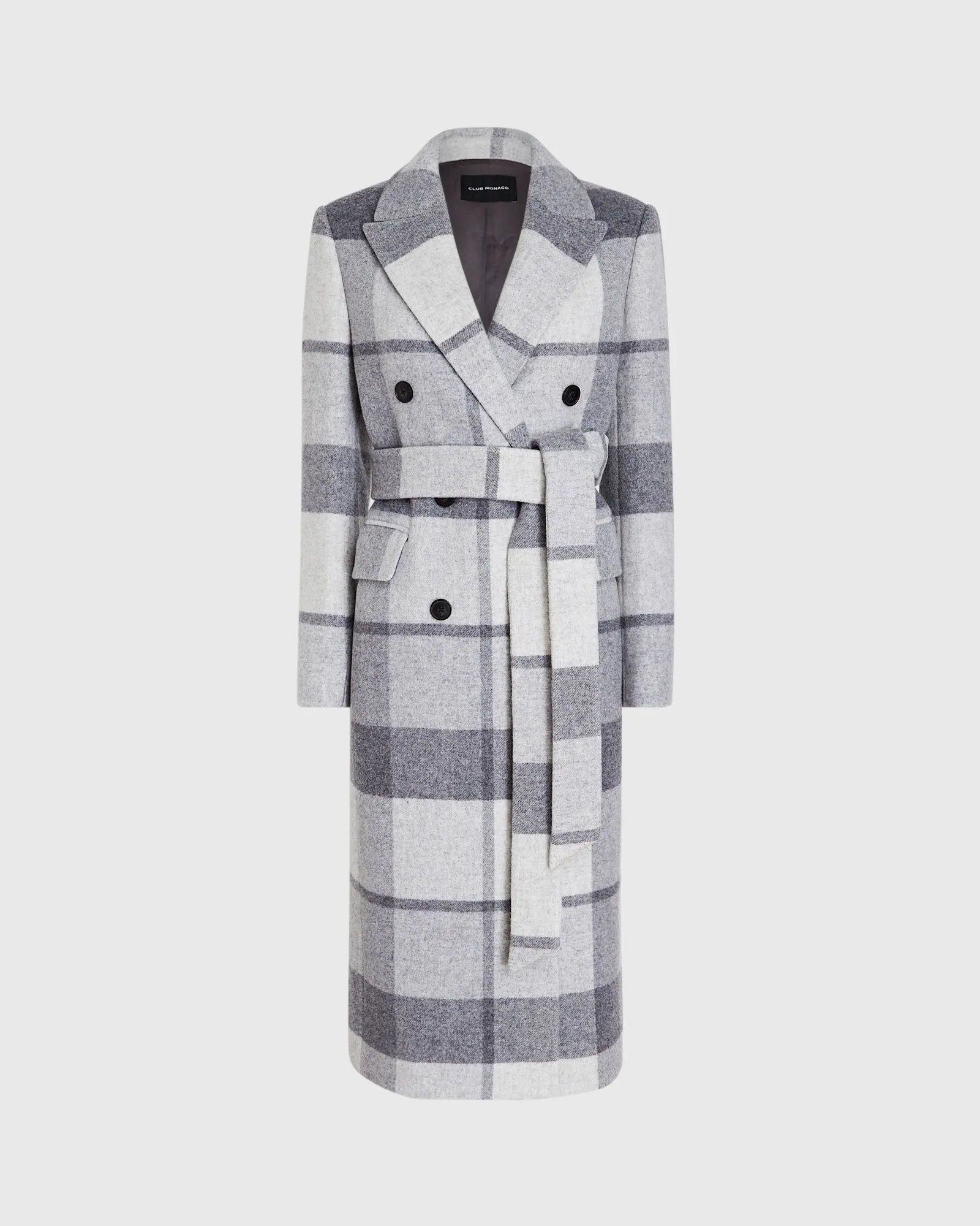 Belted Double-Breasted Coat sold by Club Monaco product image thumbnail 5