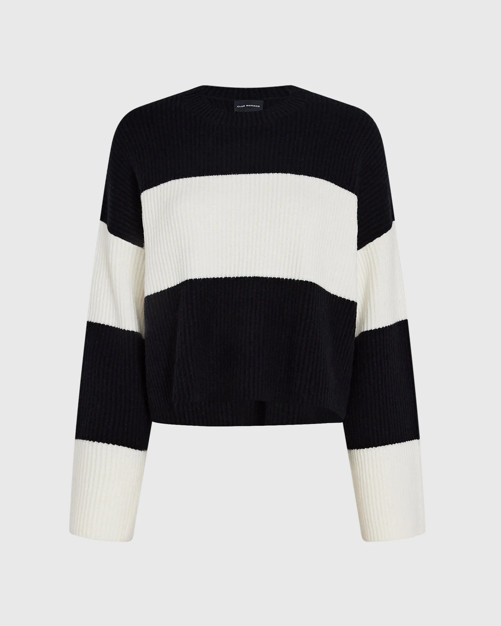 Striped Wool Blend Sweater sold by Club Monaco product image thumbnail 5