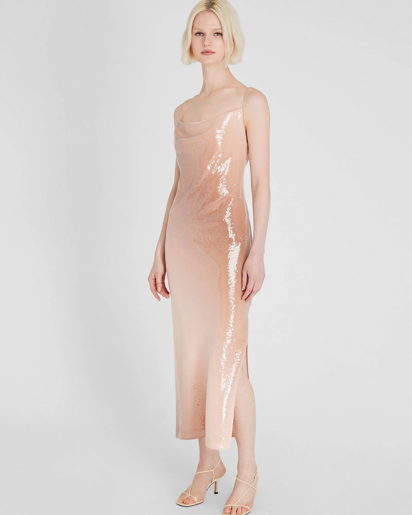 Sequin Maxi Slip Dress sold by Club Monaco