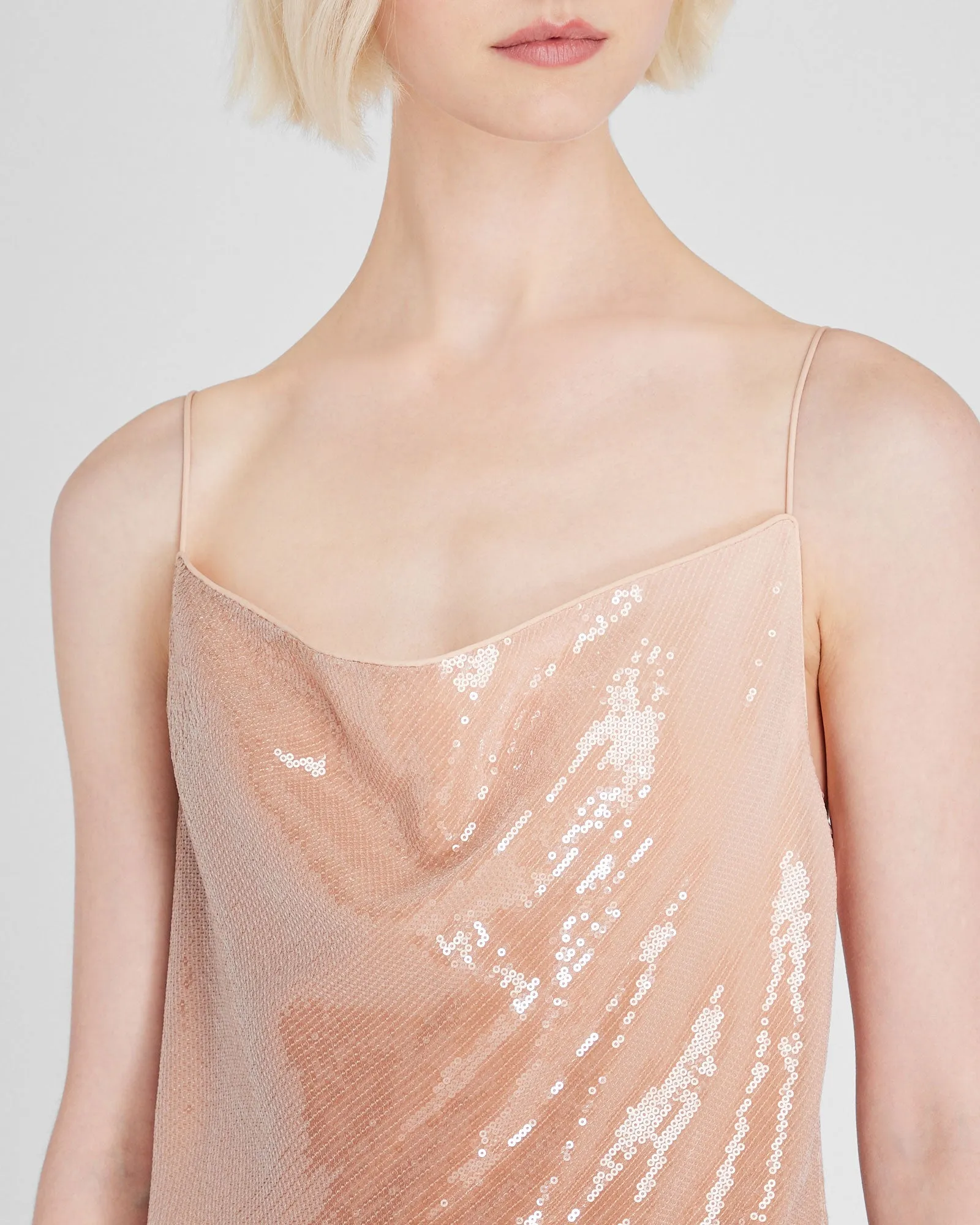 Sequin Maxi Slip Dress sold by Club Monaco product image thumbnail 2