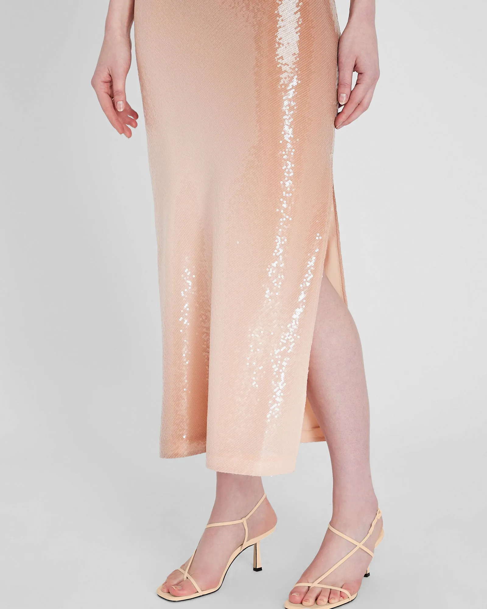 Sequin Maxi Slip Dress sold by Club Monaco product image thumbnail 4