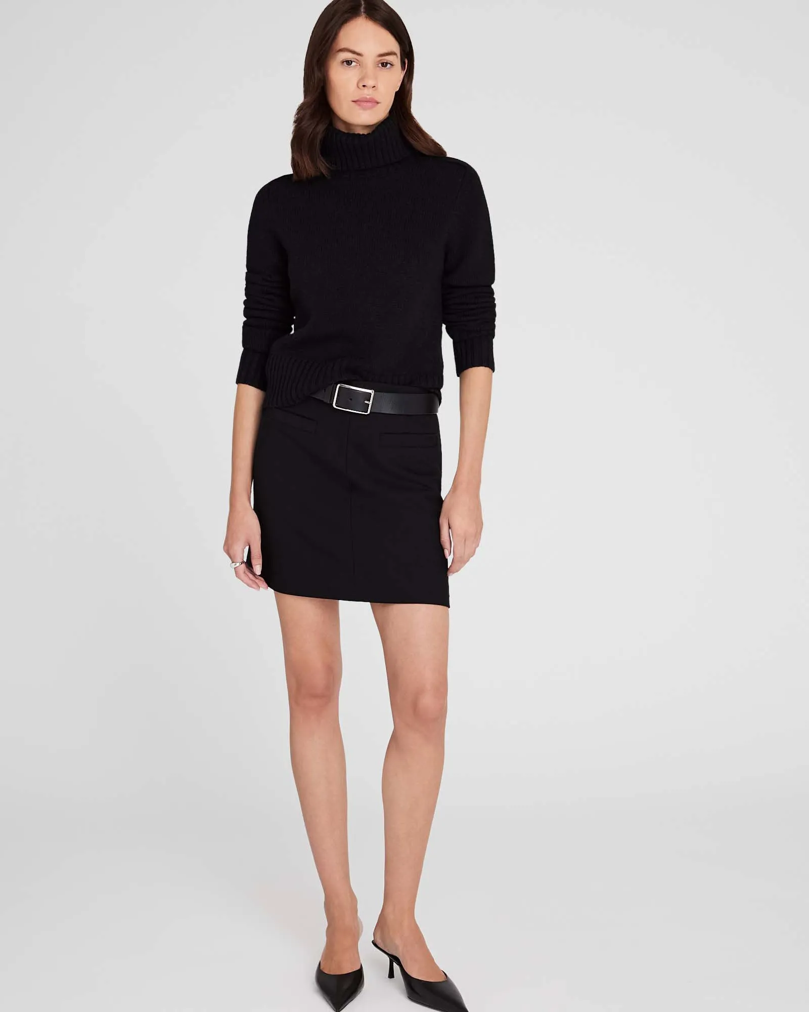 Shrunken Wool Turtleneck sold by Club Monaco product image thumbnail 2
