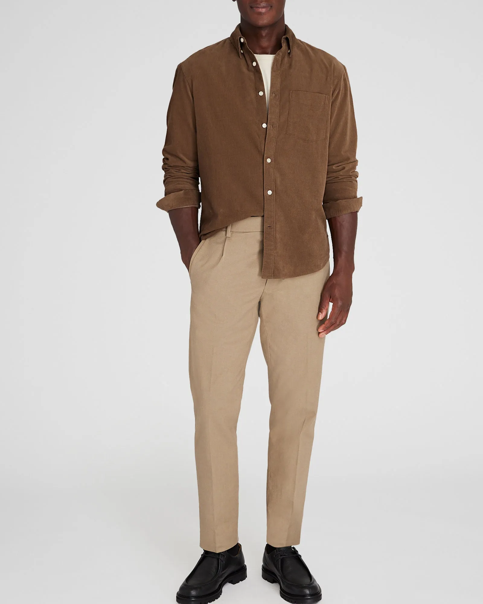 Long-Sleeve Corduroy Shirt sold by Club Monaco product image thumbnail 4