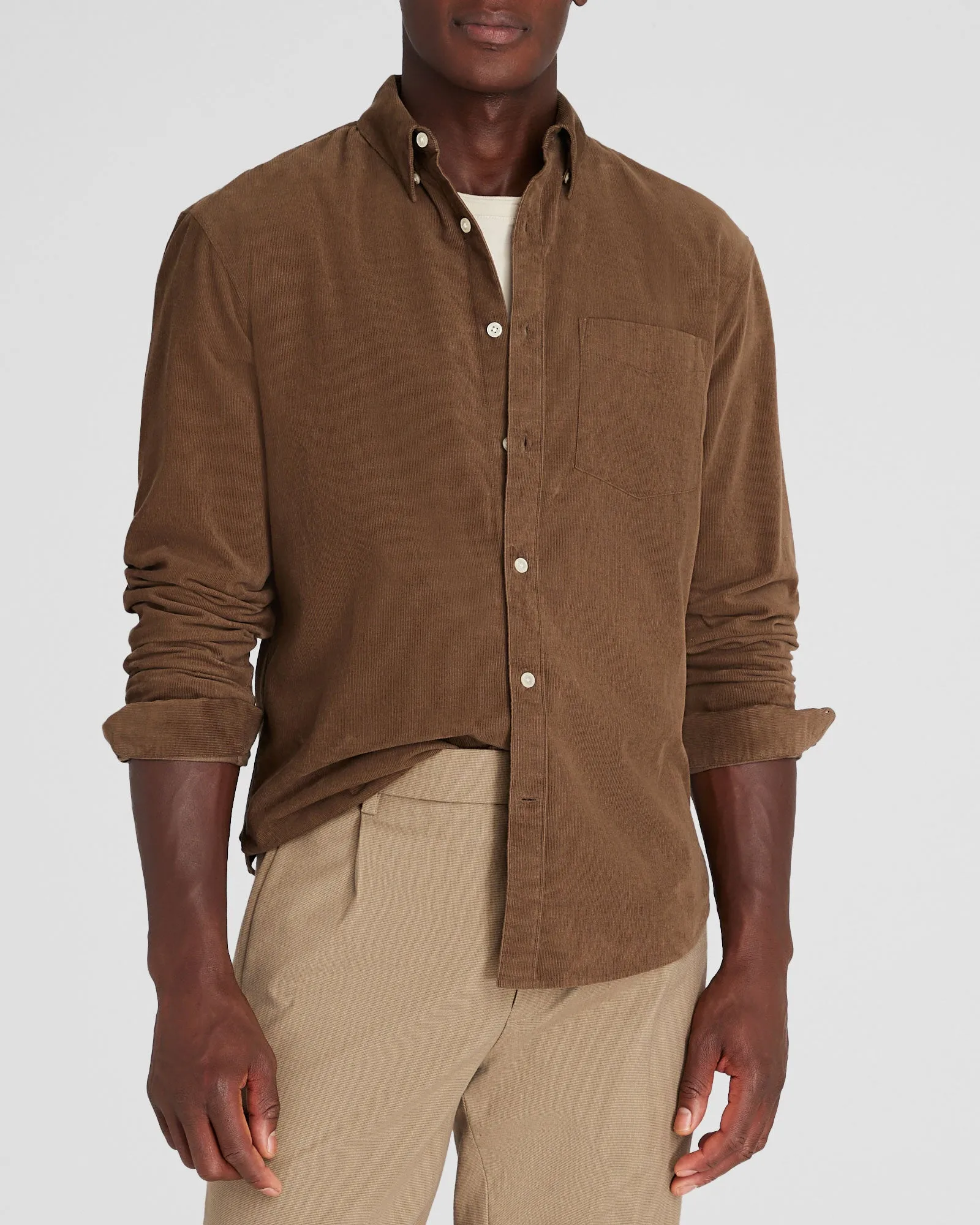 Long-Sleeve Corduroy Shirt sold by Club Monaco