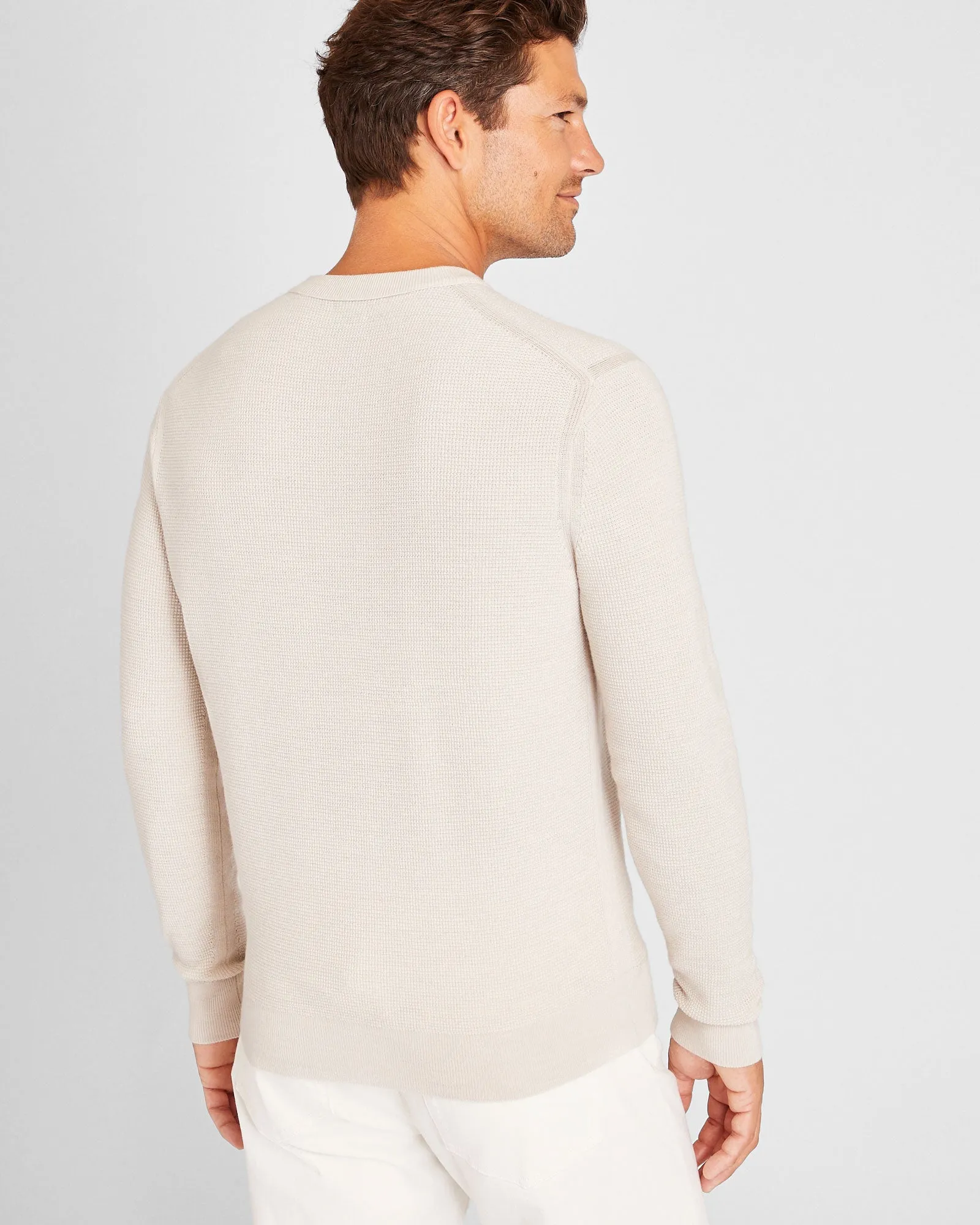 Refined Textured Wool Sweater sold by Club Monaco product image thumbnail 2
