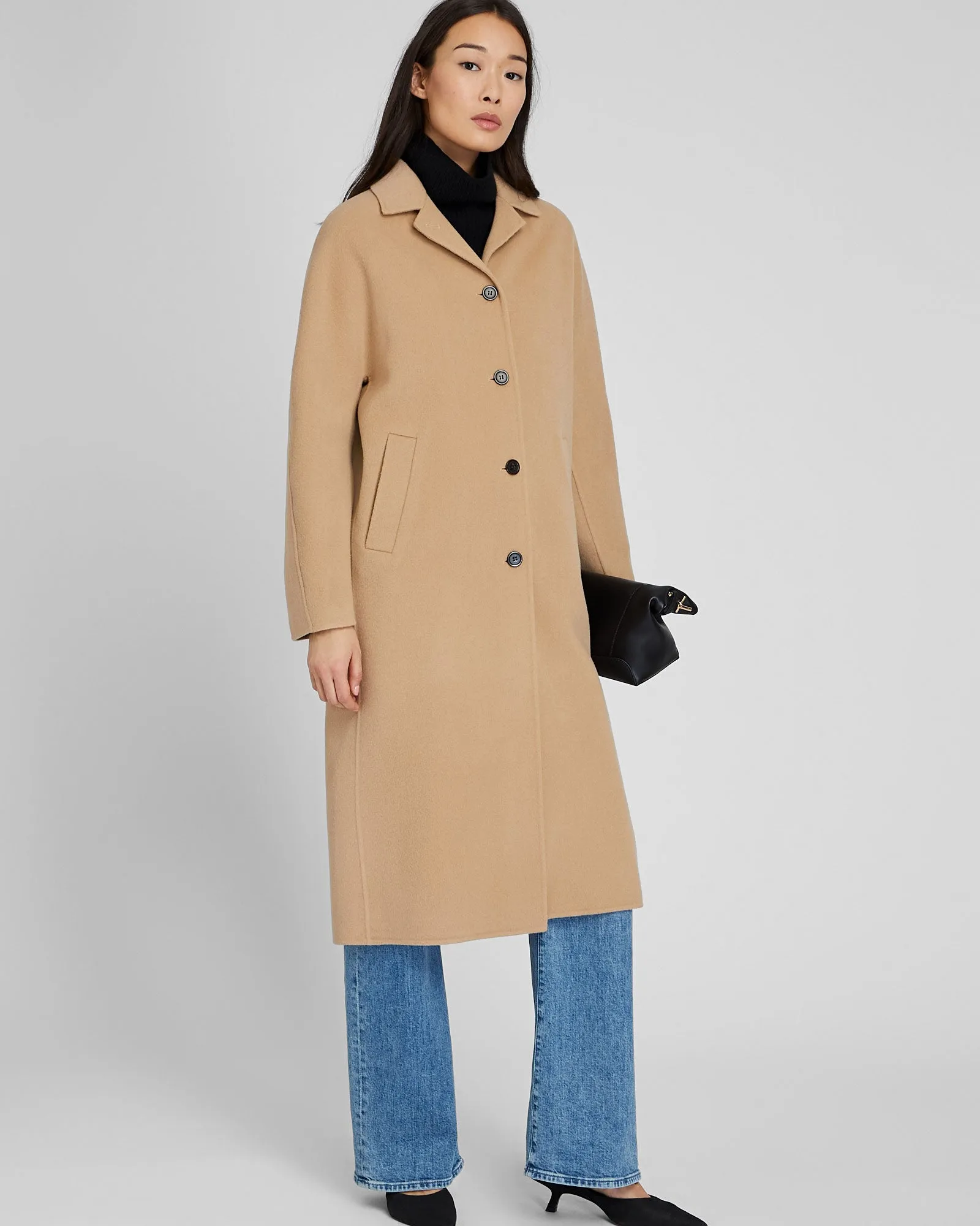 Capsule Faith Long Coat sold by Club Monaco product image thumbnail 4