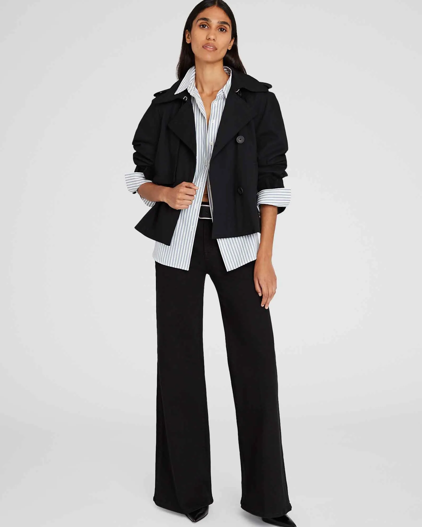 Striped Classic Button-Down Shirt sold by Club Monaco product image thumbnail 2