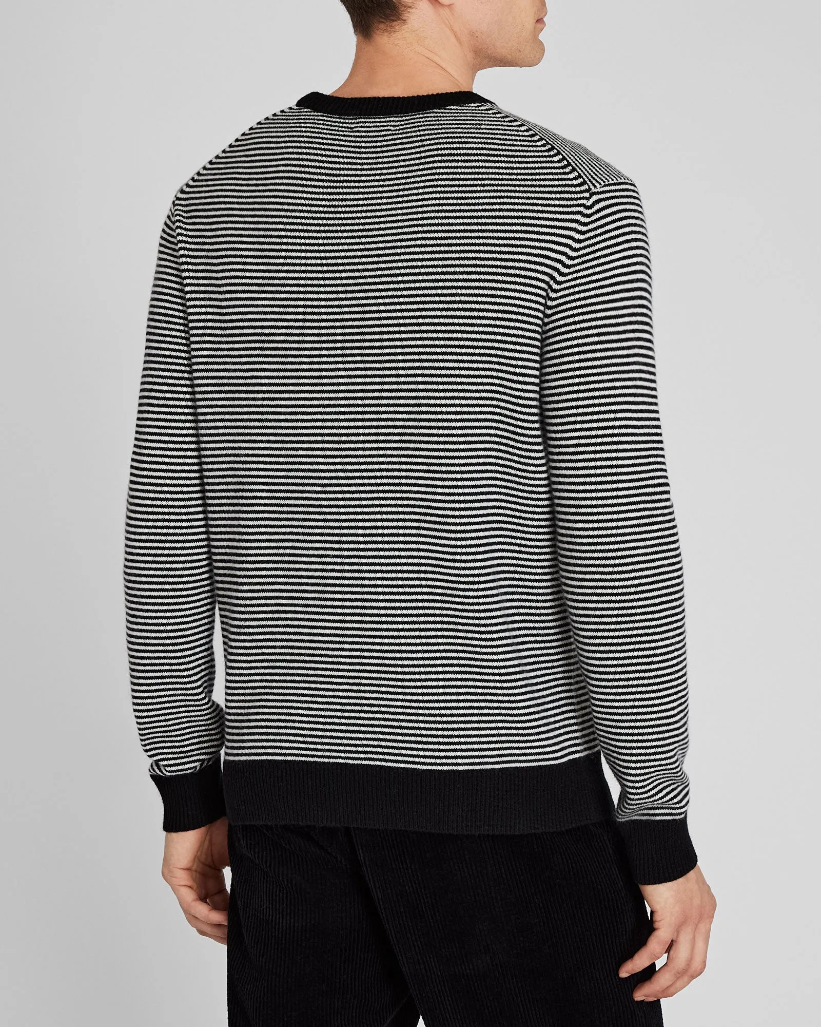 Wool-Blend Striped Crewneck Sweater sold by Club Monaco product image thumbnail 3