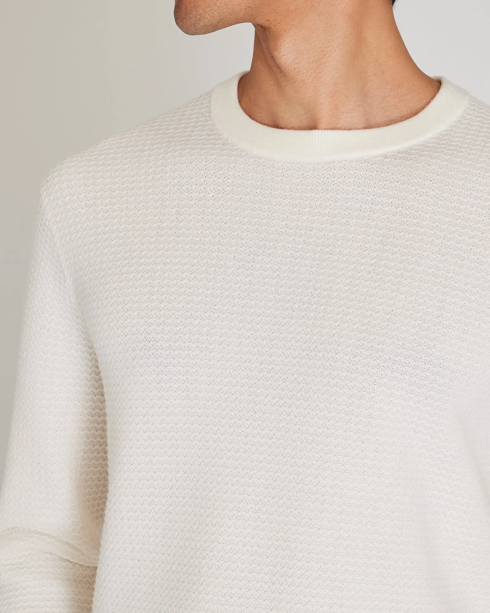 Long-Sleeve Refined Wool Sweater sold by Club Monaco product image thumbnail 2