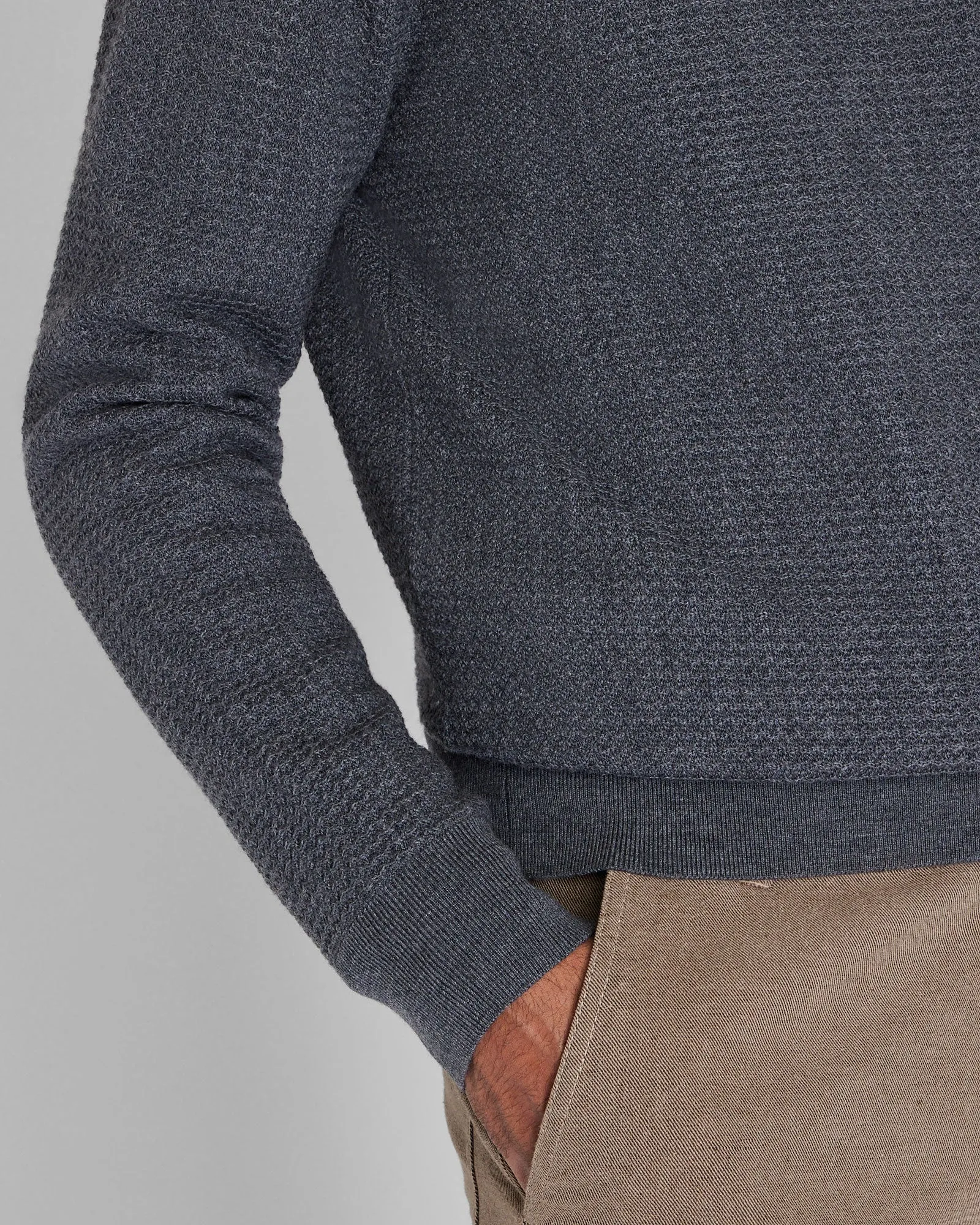 Long-Sleeve Refined Wool Sweater sold by Club Monaco product image thumbnail 2