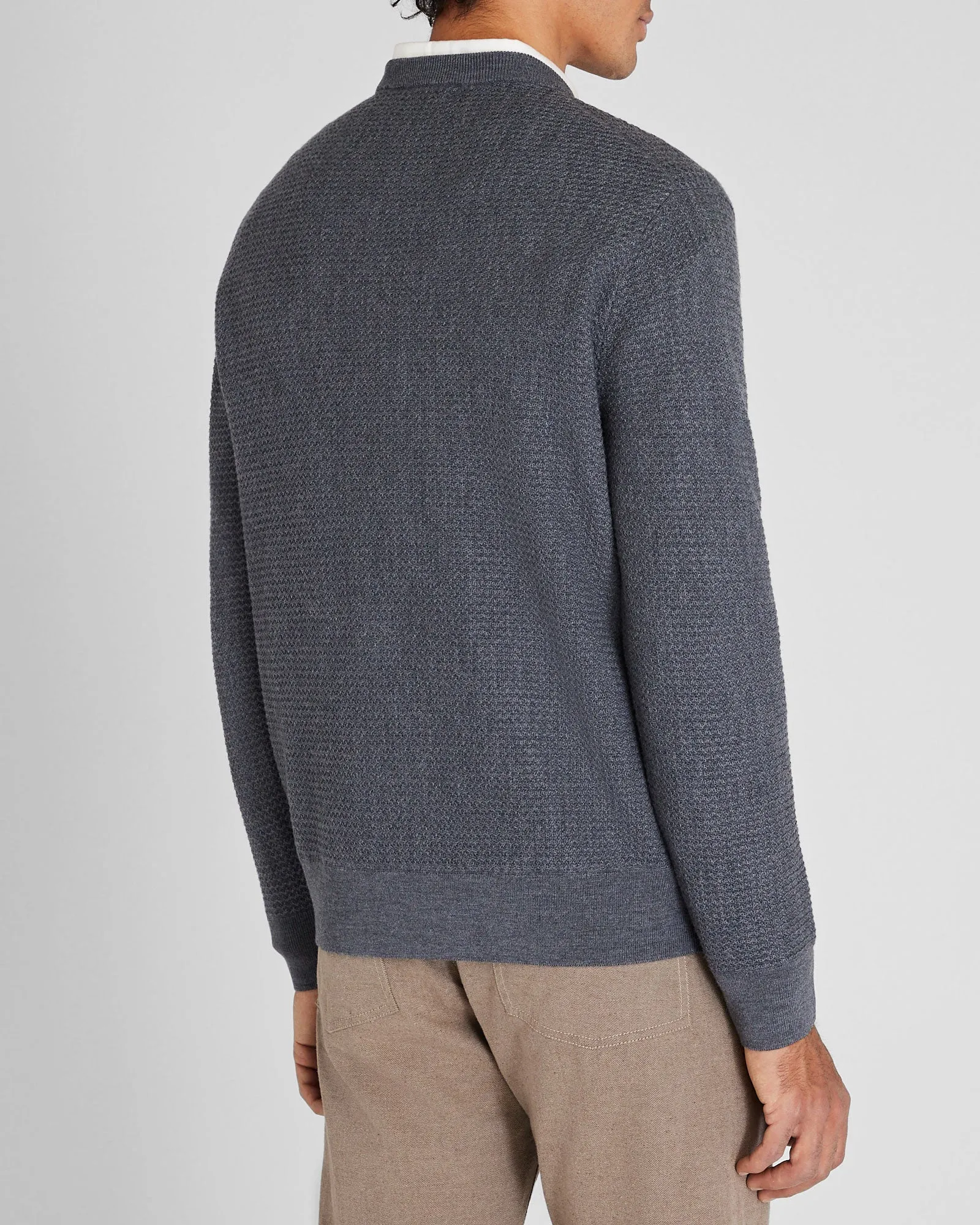 Long-Sleeve Refined Wool Sweater sold by Club Monaco product image thumbnail 3