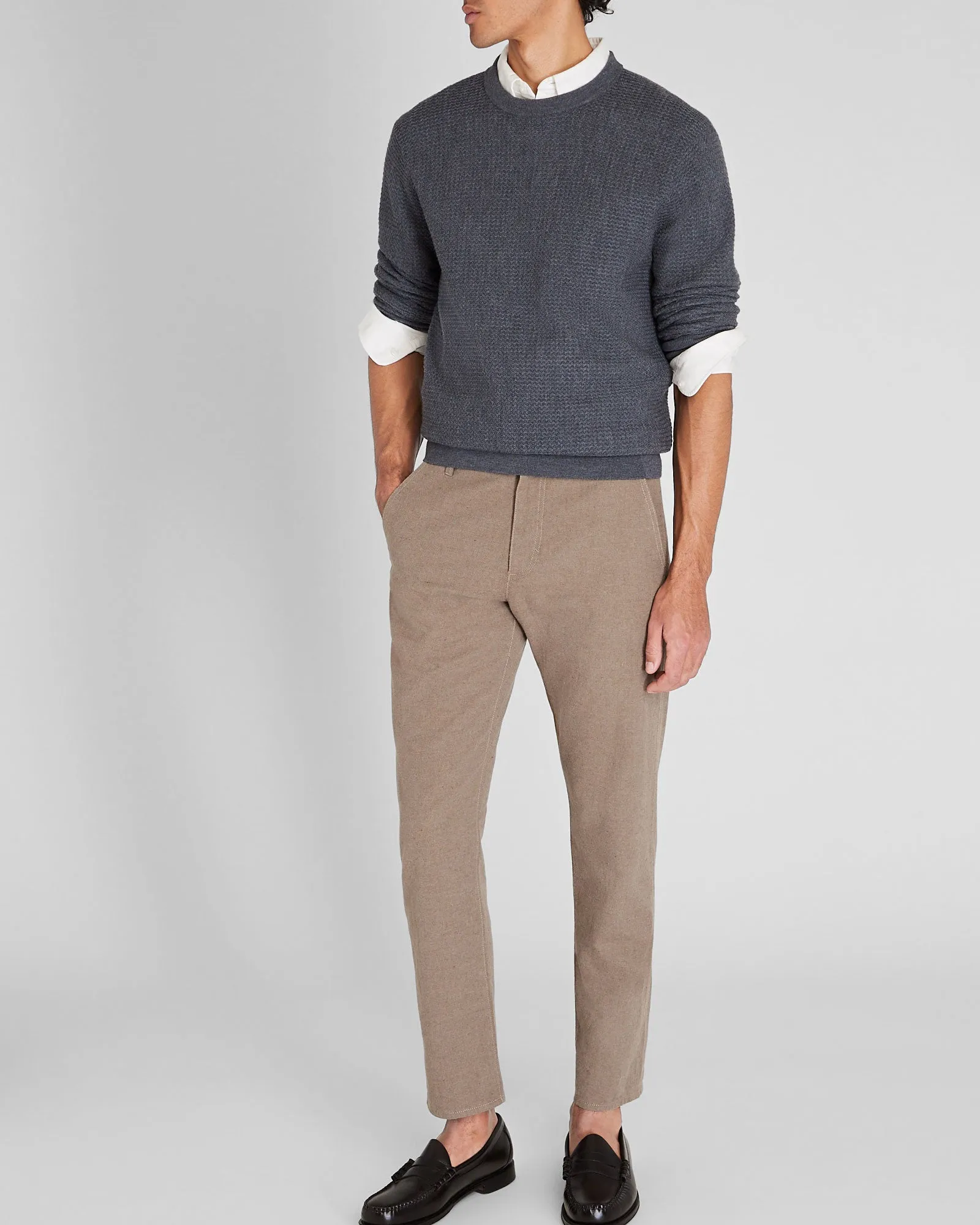 Long-Sleeve Refined Wool Sweater sold by Club Monaco product image thumbnail 4