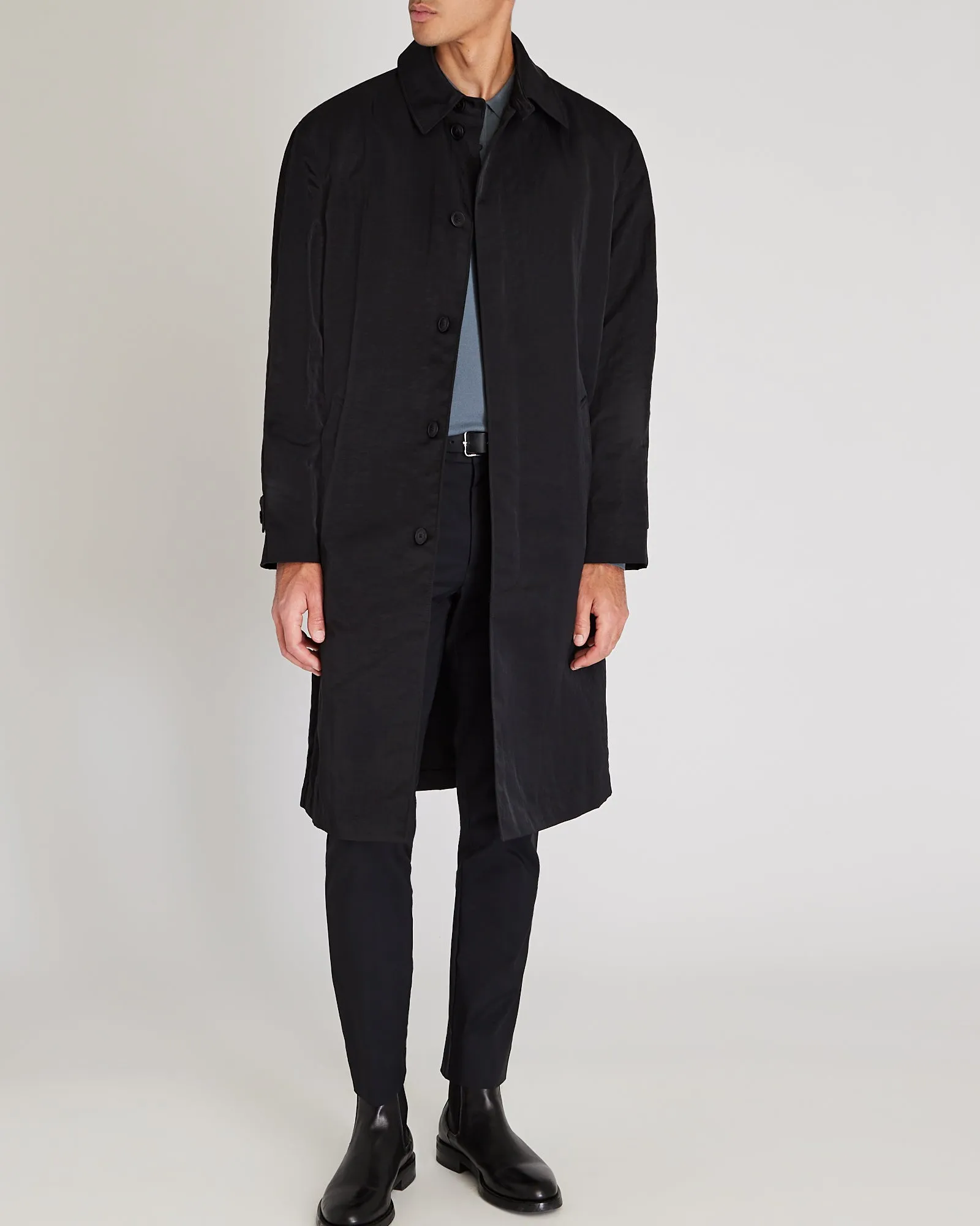 Crinkled Nylon Car Coat sold by Club Monaco