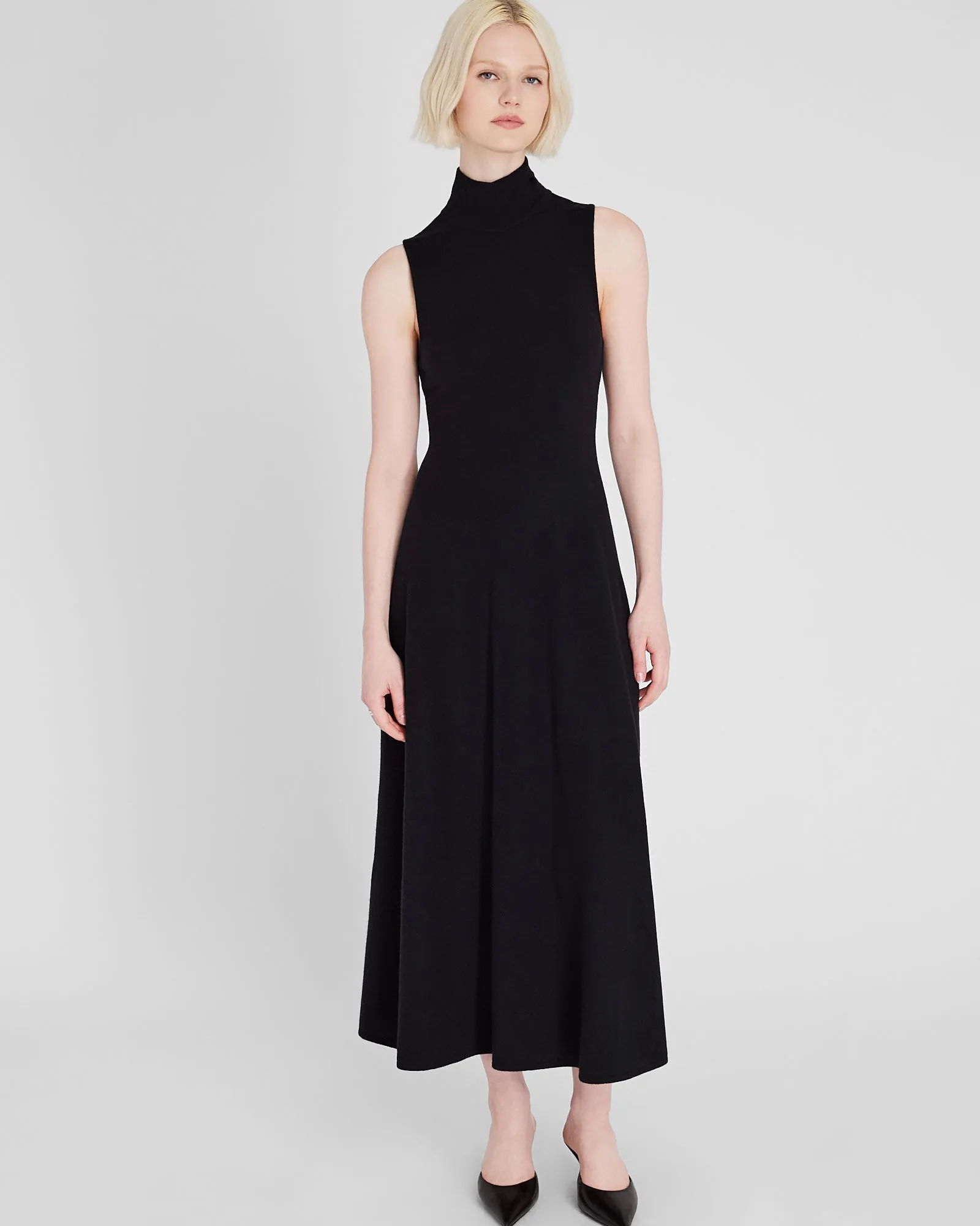 Sleeveless Turtleneck Maxi Dress sold by Club Monaco