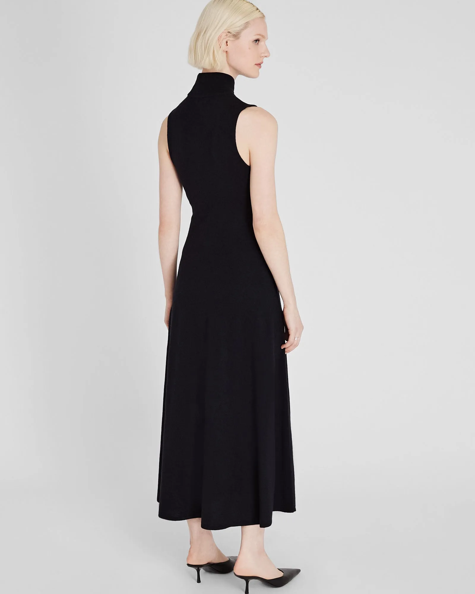 Sleeveless Turtleneck Maxi Dress sold by Club Monaco product image thumbnail 3
