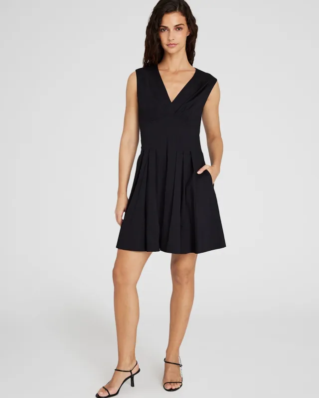 Waisted Pleat Mini Dress sold by Club Monaco
