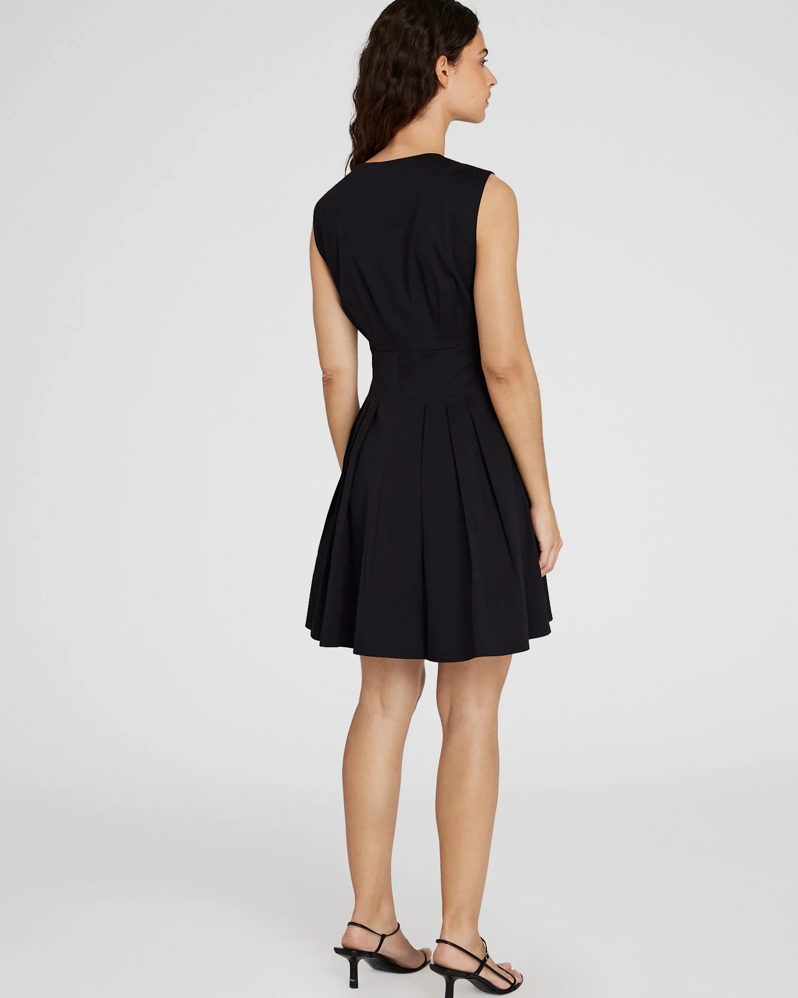 Waisted Pleat Mini Dress sold by Club Monaco product image thumbnail 2