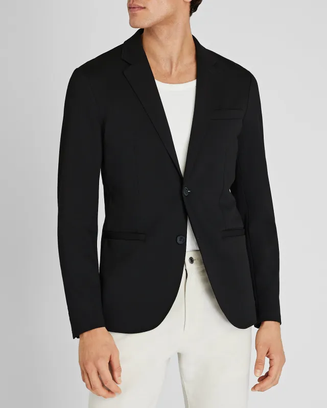 Deconstructed Pique Knit Blazer made by Club Monaco
