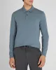 Long Sleeve Clean Piqué Polo sold by Club Monaco
