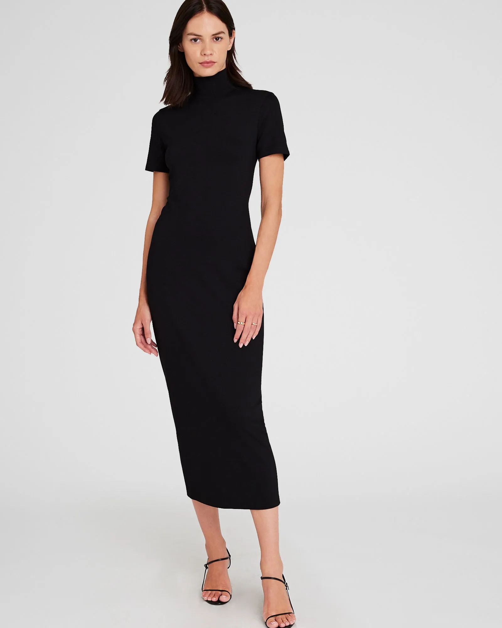 Mockneck Knit Maxi Dress sold by Club Monaco product image thumbnail 4